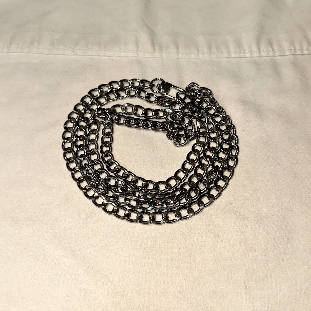 Unbranded Silver Clasp Chain~27.5 in